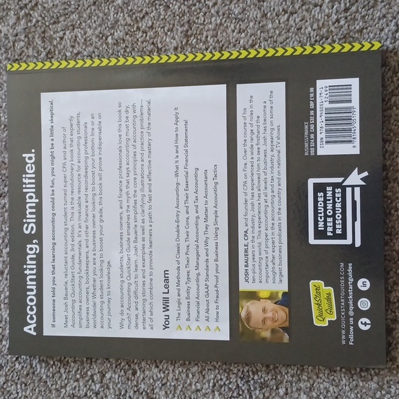Accounting QuickStart Guide Book - Picture 2 of 2